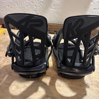 Attacchi snowboard Indy K2