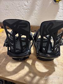 Attacchi snowboard Indy K2