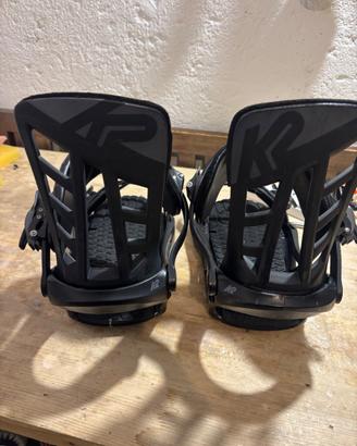 Attacchi snowboard Indy K2