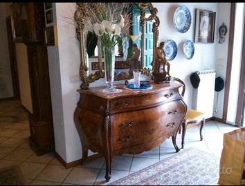 Camera da letto completa stile barocco/roccocò