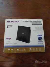 NetGear - D6200 WiFi DSL Modem Router