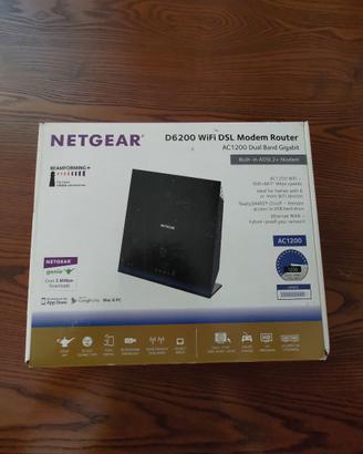 NetGear - D6200 WiFi DSL Modem Router