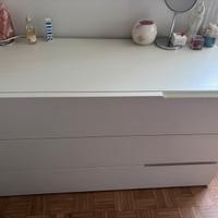 Trittico Comò e comodini panna della Pianca