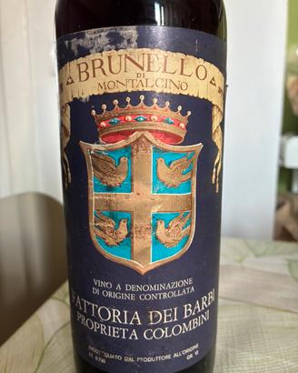 Brunello di Montalcino Fattoria Dei Barbi 1970