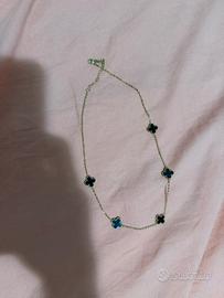 Collana quadrifoglio