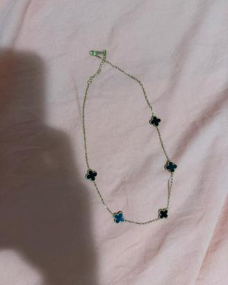 Collana quadrifoglio