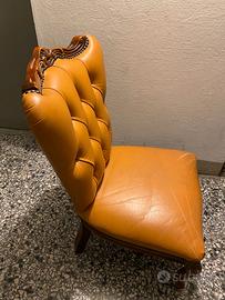 Poltroncina in eco pelle