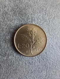Monete da 20 lire