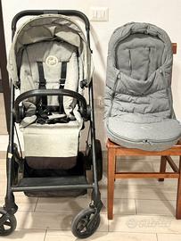 Passeggino cybex piu sacco termico compri gambe