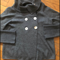 Cardigan da donna grigio