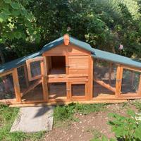 Pollaio con nido per Gallina ovaiole