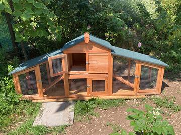 Pollaio con nido per Gallina ovaiole