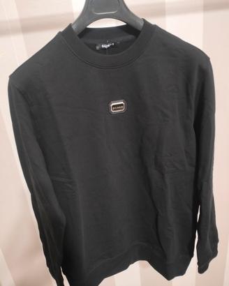 Felpa Balmain uomo nera taglia M.