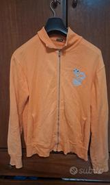 Felpa PlayLife, arancione, M, uomo