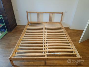 letto matrimoniale 160x200 + doghe ikea
