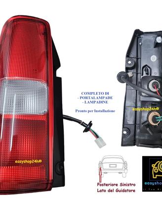 FARO FANALE FANALINO POSTERIORE SX PER SUZUKI JIMN