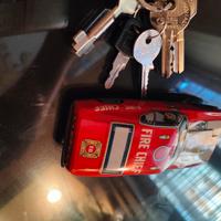 giocattoli in latta Fire Chief polizia made in jap