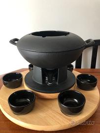 Set Fonduta in Ghisa 23pz – per 6 persone