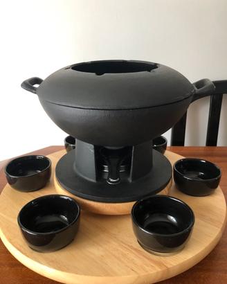 Set Fonduta in Ghisa 23pz – per 6 persone