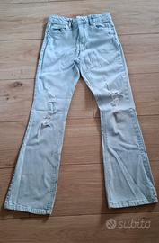 Jeans Terranova Flare Strappati - Ragazza 12-13