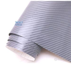 VINILE ADESIVO CARBONIO GRIGIO