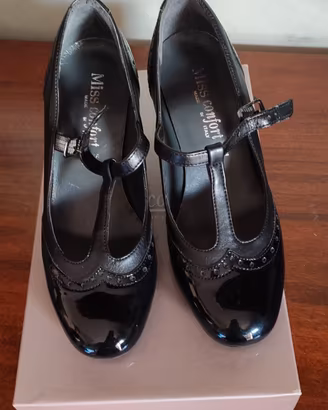 Scarpe donna vitello verniciato