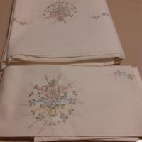 Lenzuola matrimoniali, copriletto, tovaglia