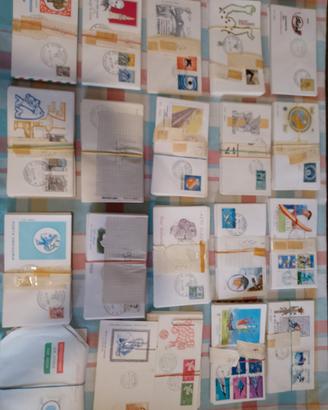 francobolli buste primo giorno FDC cartoline 