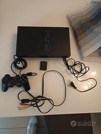 ps2 fat PlayStation 2 fat con controller e Memory 