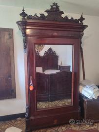  camera da letto antica fine 800