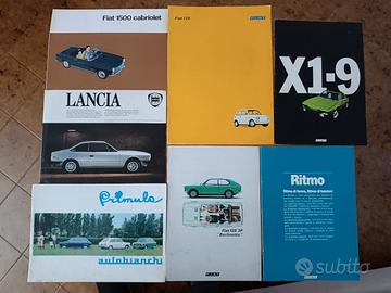 Depliant Brochure automobili 
