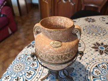 Anfora/Vaso con Supporto, antichizzata