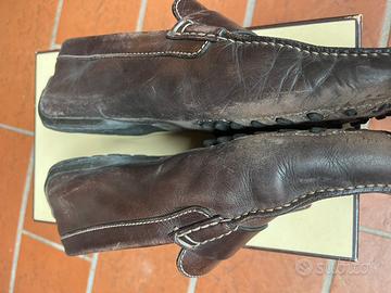 Mocassino Santoni Club -  Marrone 41- mod.Diving