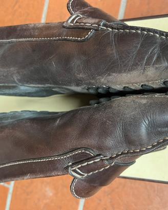 Mocassino Santoni Club -  Marrone 41- mod.Diving