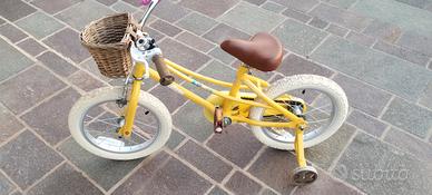 bicicletta gialla 