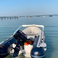 Gommone honda 3.20 con motore selva 15 hp