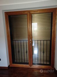 Serramenti alluminio fuori e legno dentro