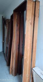 Porte in legno massello con vetro