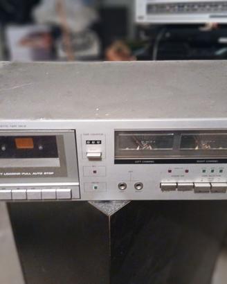 Piastra a Cassette Vintage Onkyo TA-440 con VU-Met
