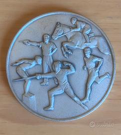 Moneta commemorativa centro olimpico 10-04-1969