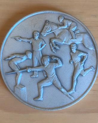 Moneta commemorativa centro olimpico 10-04-1969