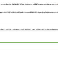 COPPIA CLIMATIZZATORI CALDO/FREDDO NUOVI