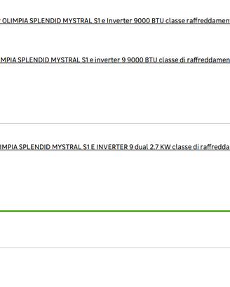 COPPIA CLIMATIZZATORI CALDO/FREDDO NUOVI