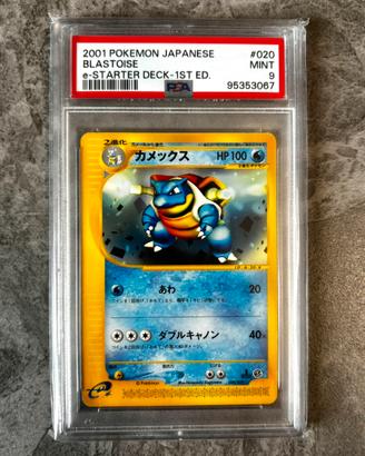 Blastoise 020/029 1st edition - PSA 9