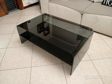 Tavolino da salotto vetro fume Dondi 