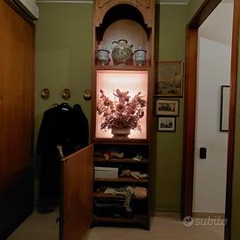 vetrinetta retroilluminata a ripiani