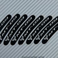 Stickers bordo cerchioni YAMAHA - Logo MT09 2D