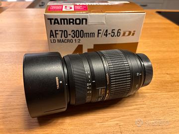 Tamron 70-300 f/4-5.6 Di LD Macro attacco Nikon