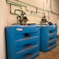 Cisterne acqua e pompe 1000l cad.