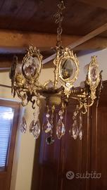 lampadario antico anni venti vintage 